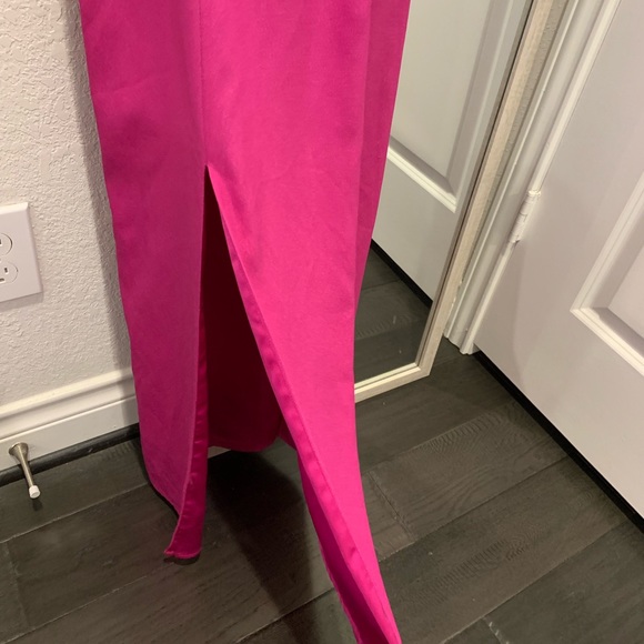 Gianni Bini, bright pink maxi dress. Like New! - Picture 2 of 3